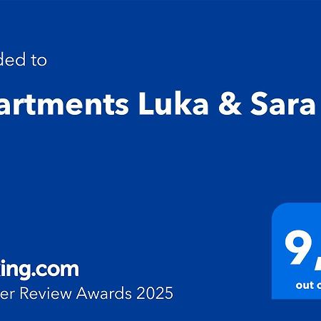 Apartments Luka & Sara Zadar Exterior foto